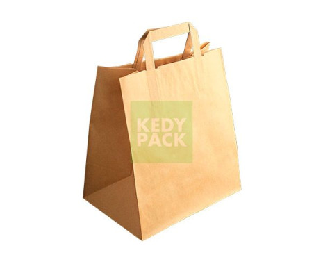 Sac papier kraft avec poignée