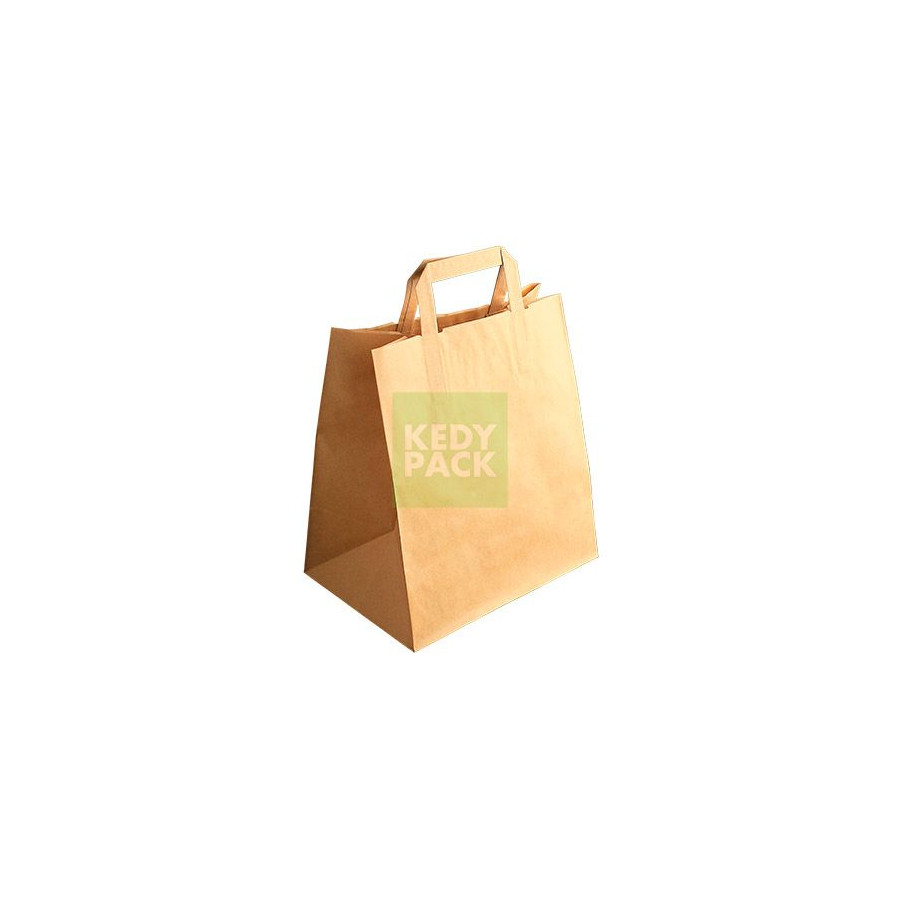 Sac papier kraft avec poignée