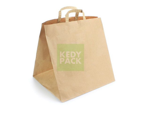 Sac papier kraft avec poignée