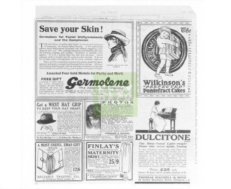 Sachet papier style journal ancien