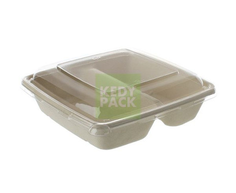 Barquette en Pulpe multip compartiment