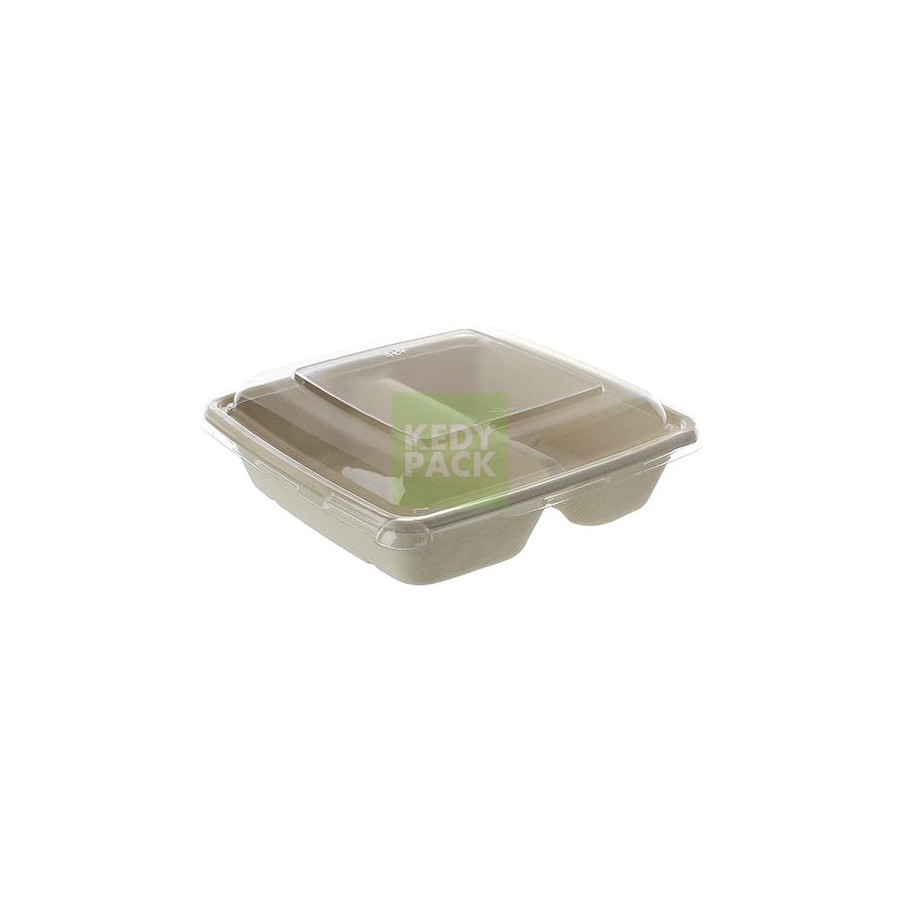 Barquette en Pulpe multip compartiment