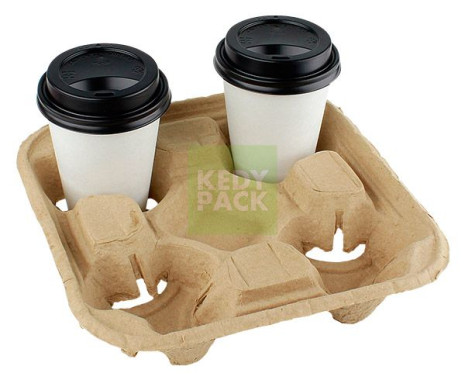 Support Porte Gobelet Kraft en Carton