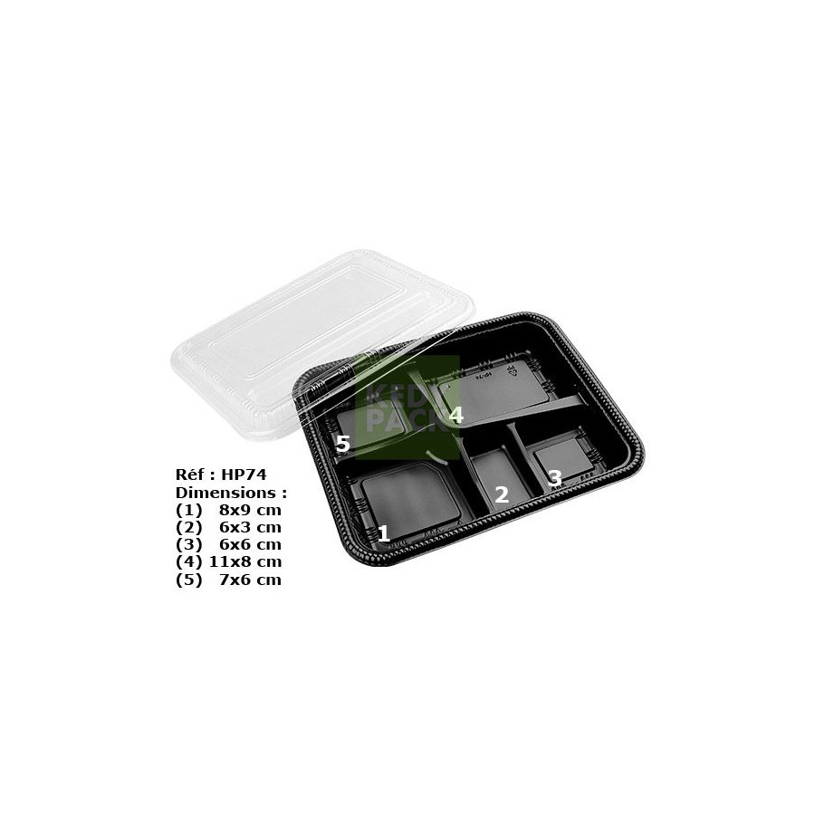 Boîte à Bento à Compartiments