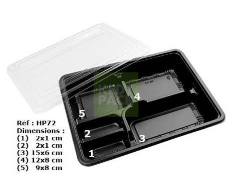 Boîte à Bento à Compartiments