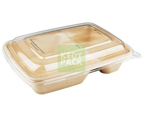 Barquette pulpe et Couvercle PET