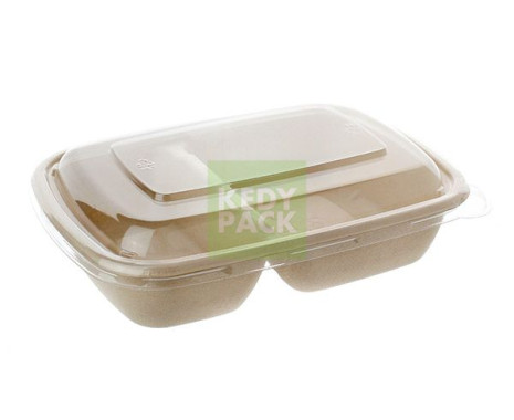 Barquette pulpe et Couvercle PET