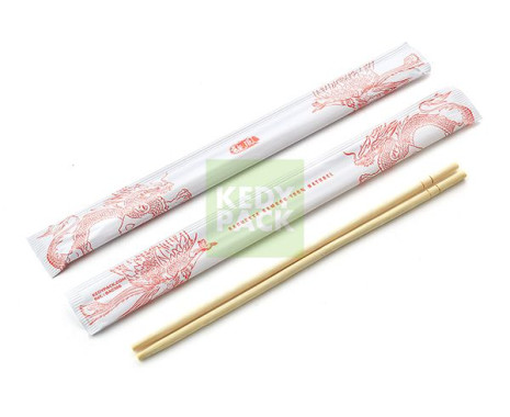 Baguette jetable motif dragon