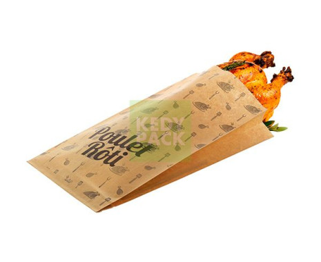 Sac Poulet en papier Ingraissable