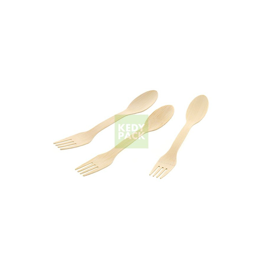 Couvert  bambou Cuillière + fourchette