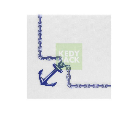 Serviette double point 38x38cm