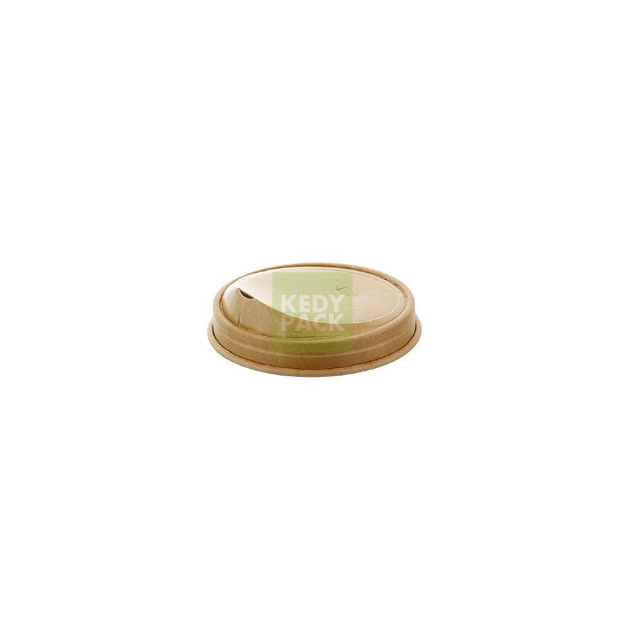 Couvercle en Papier Bec Courbé