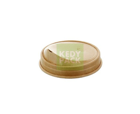 Couvercle en Papier Bec Courbé