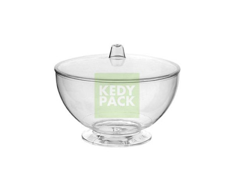 Coupe sur pied et Couvercle