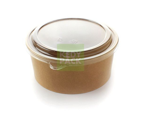 Bol rond couvercle PET