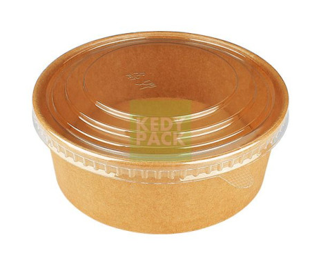 Bol rond couvercle PET