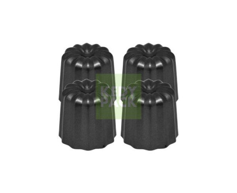 4 Moules cannèle bordelais